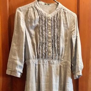J. Crew Linen Shirtdress